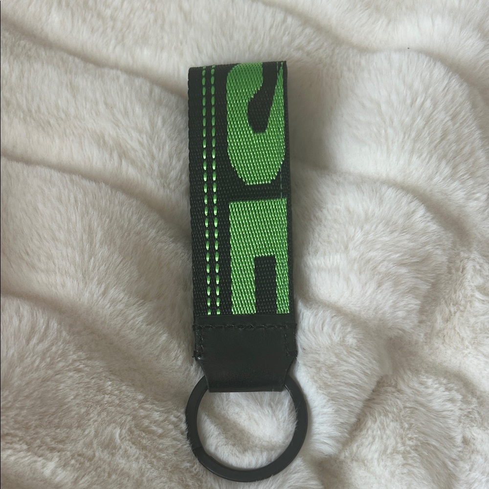 DEISEL Green and Black Keychain Accessory